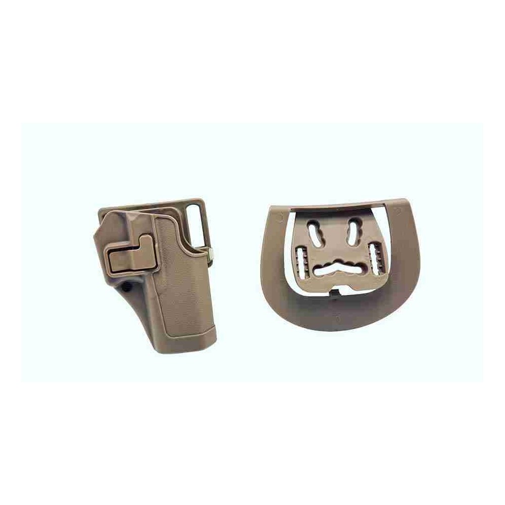 FUNDA PISTOLA R  GIDA GLOCK FMA TAN
