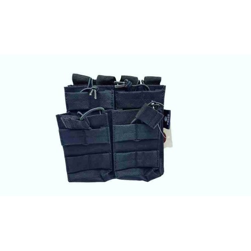 POUCH PORTA CARGADOR M4 DOBLE  4 CARGADORES