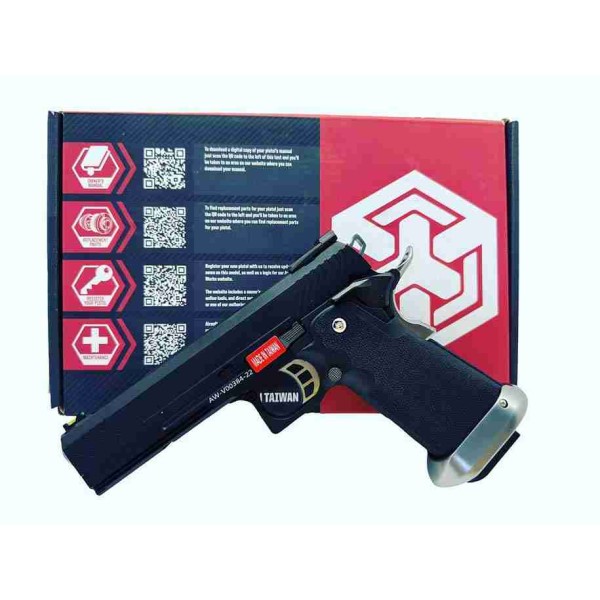 PISTOLA AW CUSTOM HI CAPA HX1102 FULL METAL