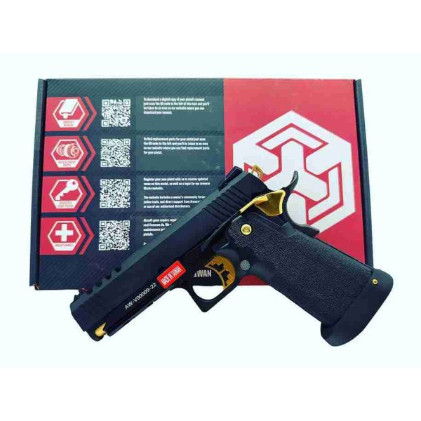 PISTOLA AW CUSTOM HI CAPA 43 HX2711 FULL METAL