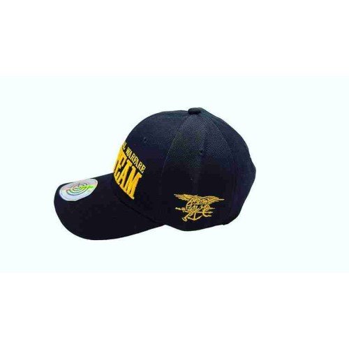 GORRA BORDADA SEAL TEAM NEGRA