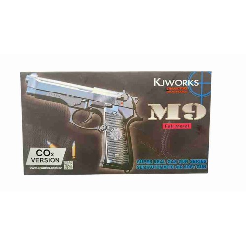 PISTOLA GBB M9 FULL METAL KJW