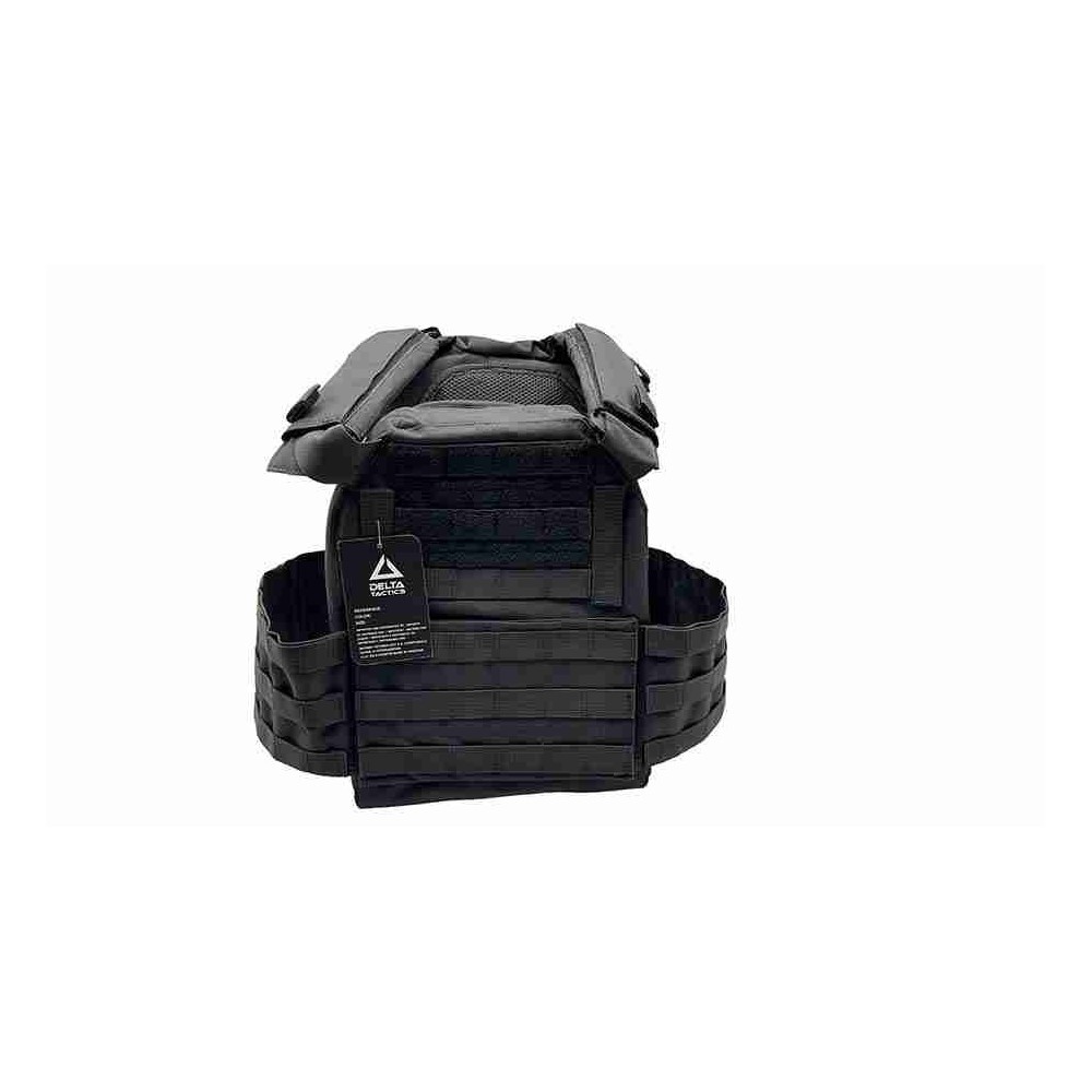 CHALECO PORTA PLACAS TASK NEGRO
