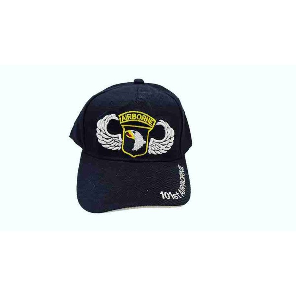 GORRA 101ST AIRBORNE NEGRA