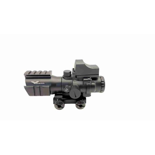VISOR JS TACTICAL RED DOT 4X32 NEGRO