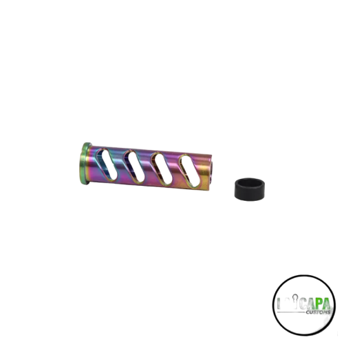 PLUG PARA GUÍA DE MUELLE LA CAPA CUSTOMS (HI-CAPA 5.1) - RAINBOW MORADO