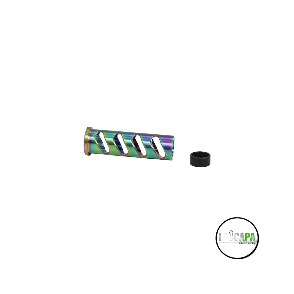PLUG PARA GUÍA DE MUELLE LA CAPA CUSTOMS (HI-CAPA 5.1) - RAINBOW VERDE