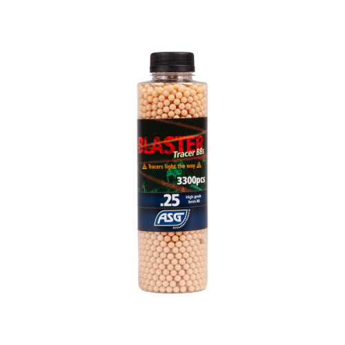 BOLAS ASG BLASTER - 0.25G TRACER (ROJAS)