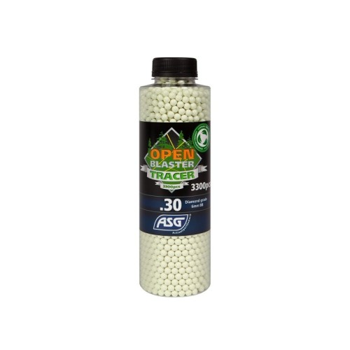 BOLAS ASG BLASTER - 0.30G TRACER (VERDES)