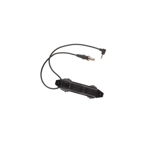 PULSADOR DOBLE WADSN PARA LINTERNA & AN/PEQ - NEGRO