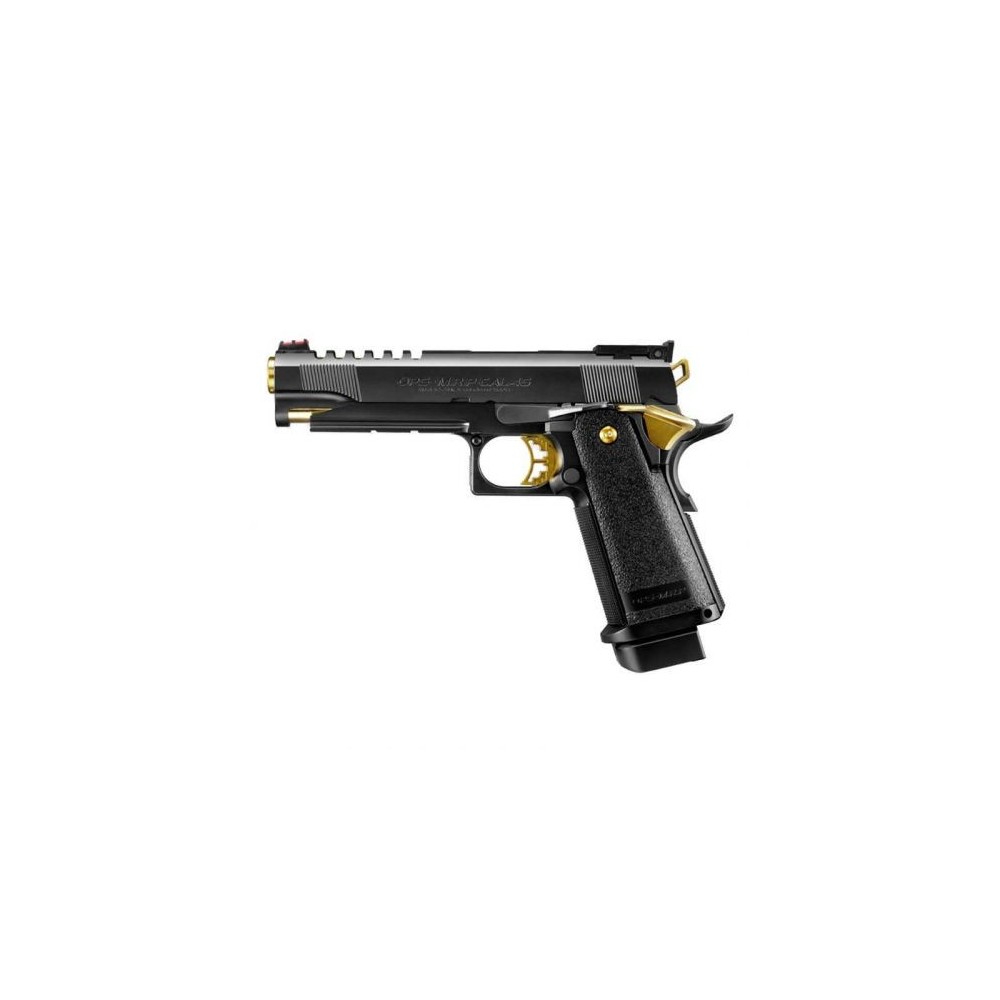 PISTOLA MARUI HI-CAPA 5.1 GOLD GAS NEGRA-DORADA