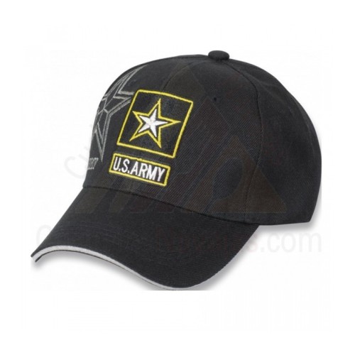 GORRA U.S ARMY BARBARIC NEGRA