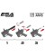 FUSIL SPECNA ARMS DANIEL DEFENSE MK18 SA-C19 CORE NEGRO
