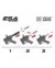 FUSIL SPECNA ARMS DANIEL DEFENSE MK18 SA-C19 CARBIEN CHAOS 948 BRONZE