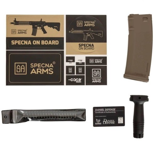 FUSIL SPECNA ARMS DANIEL DEFENSE MK18 SA-C19 CARBIEN CHAOS 948 BRONZE