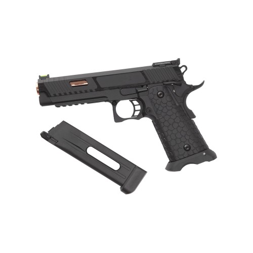 PISTOLA ASG STI COMBAT MASTER 2011 NEGRA
