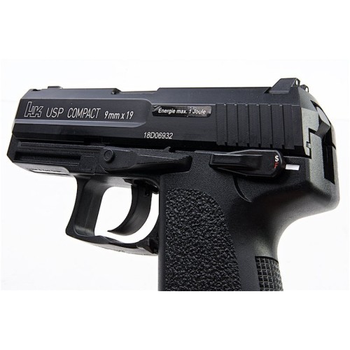 PISTOLA UMAREX HK USP COMPACT GAS NEGRA