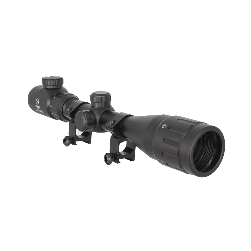 MIRA TELESCOPICA THETA OPTICS 3-9X40 AOEG RETROILUMINADA NEGRO