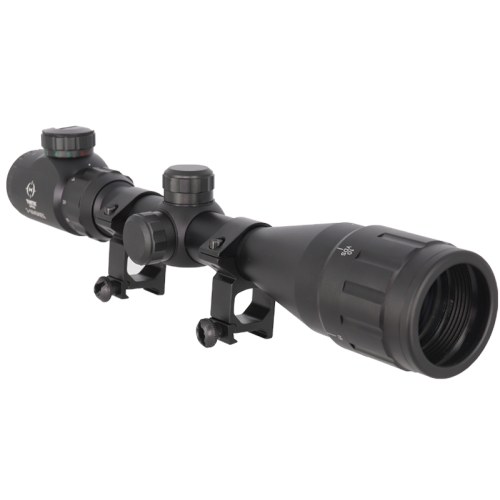 MIRA TELESCOPICA THETA OPTICS 3-9X40 AOEG RETROILUMINADA NEGRO