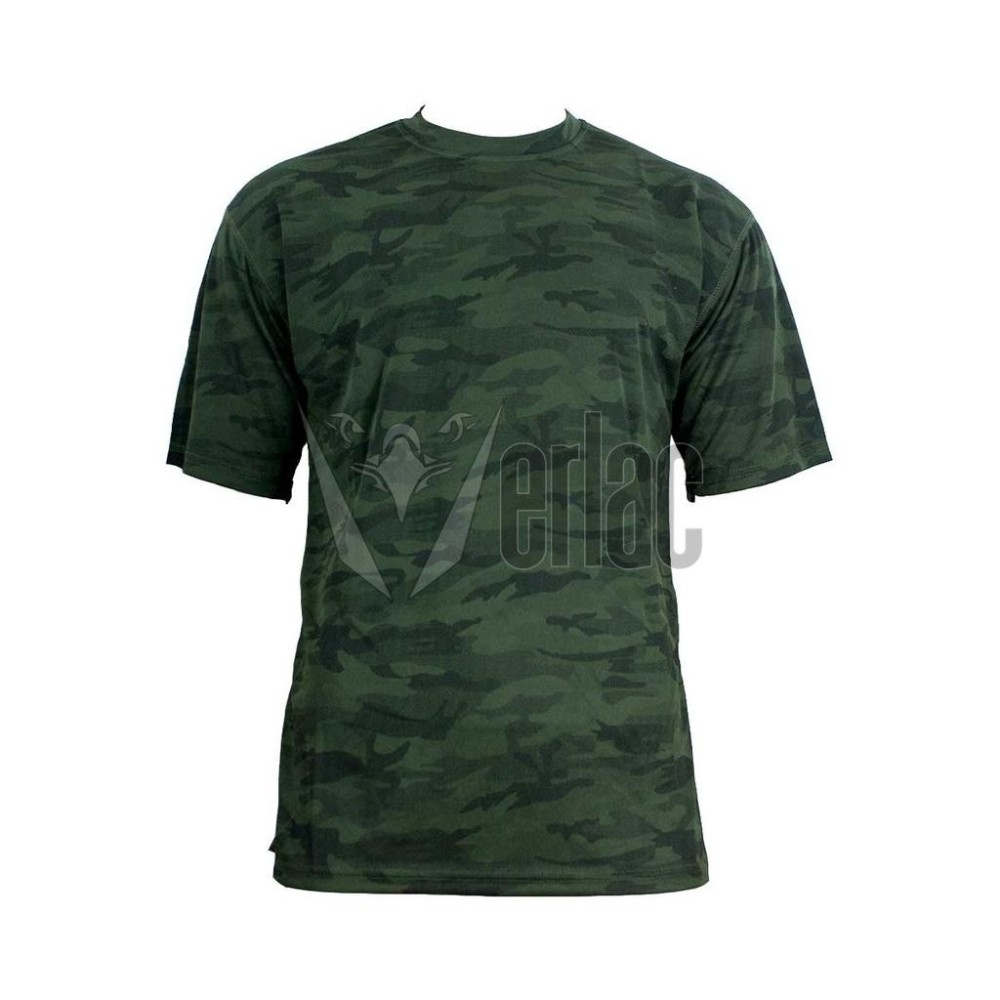CAMISETA IMMORTAL MANGA CORTA CAMO VERDE
