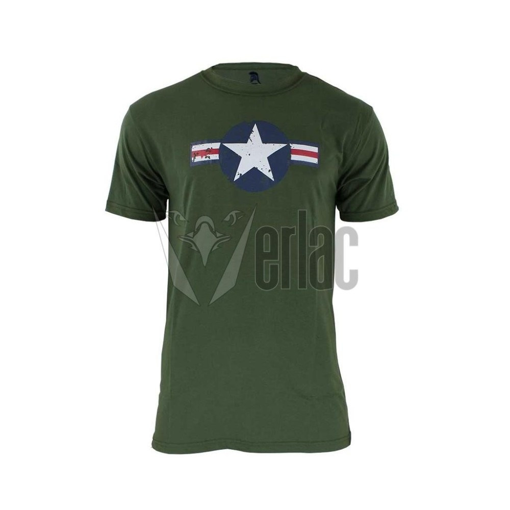 CAMISETA IMMORTAL WWII ESTRELLA CIRCULO VERDE