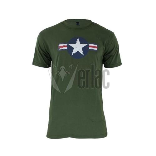 CAMISETA IMMORTAL WWII ESTRELLA CIRCULO VERDE