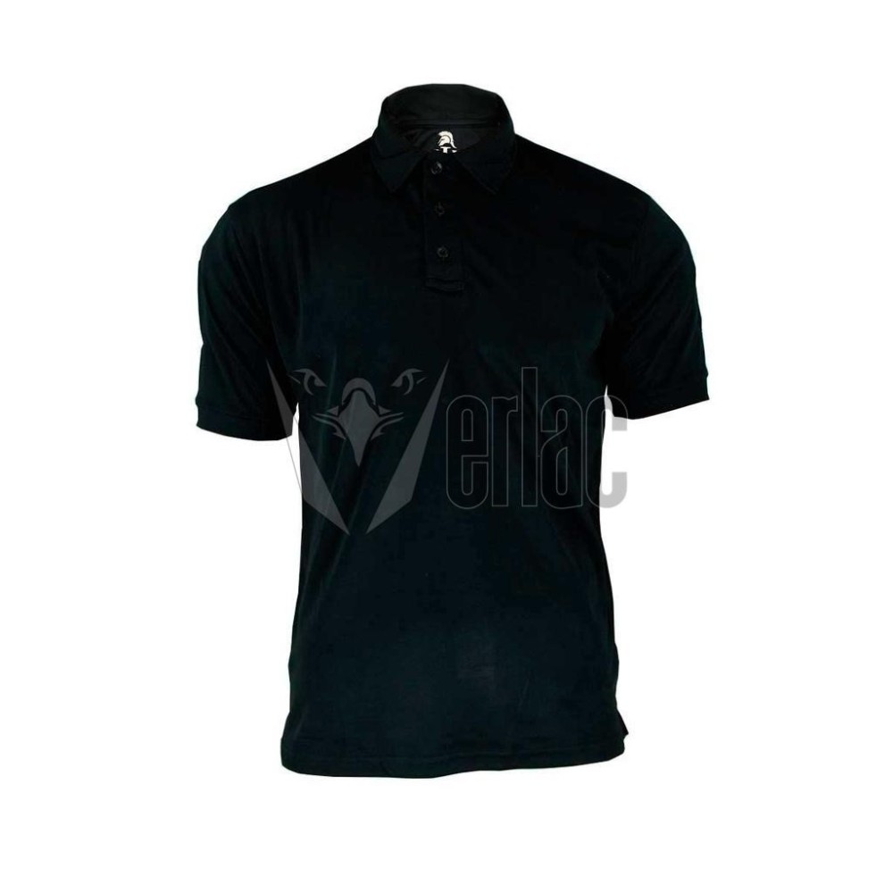 POLO IMMORTAL TACTICO MANGA CORTA NEGRO