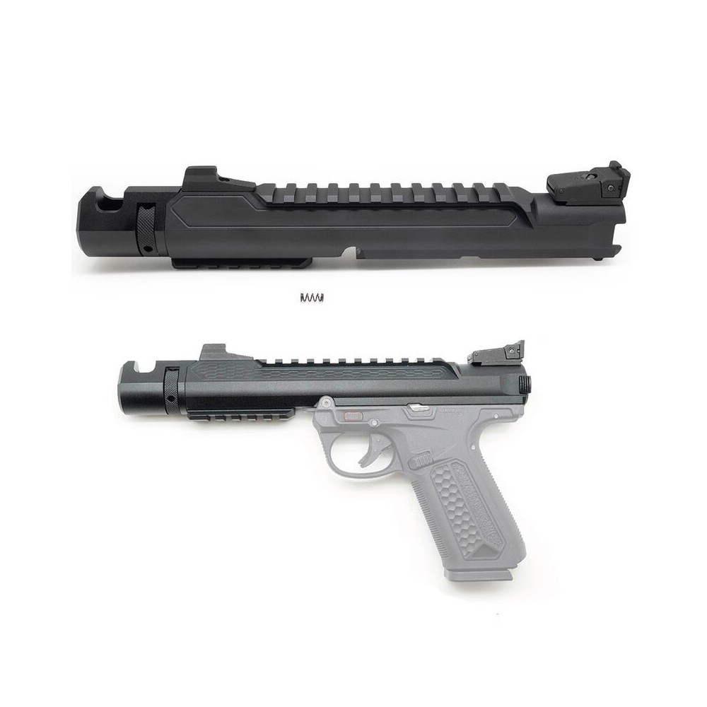 UPPER RECEIVER KIT MAMBA CNC PARA AAP-01 ACTION ARMY NEGRO