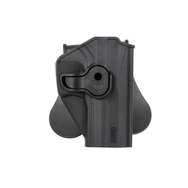 FUNDA PISTOLA RIGIDA AMOMAX USP NEGRA