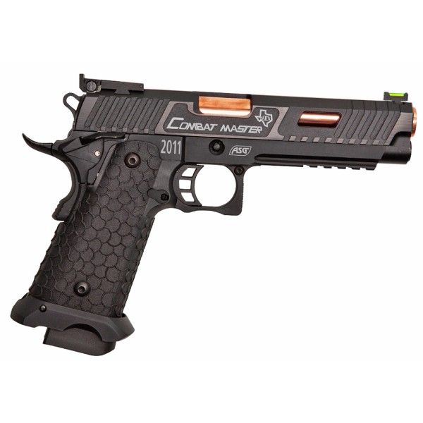 PISTOLA ASG STI COMBAT MASTER 2011 NEGRA