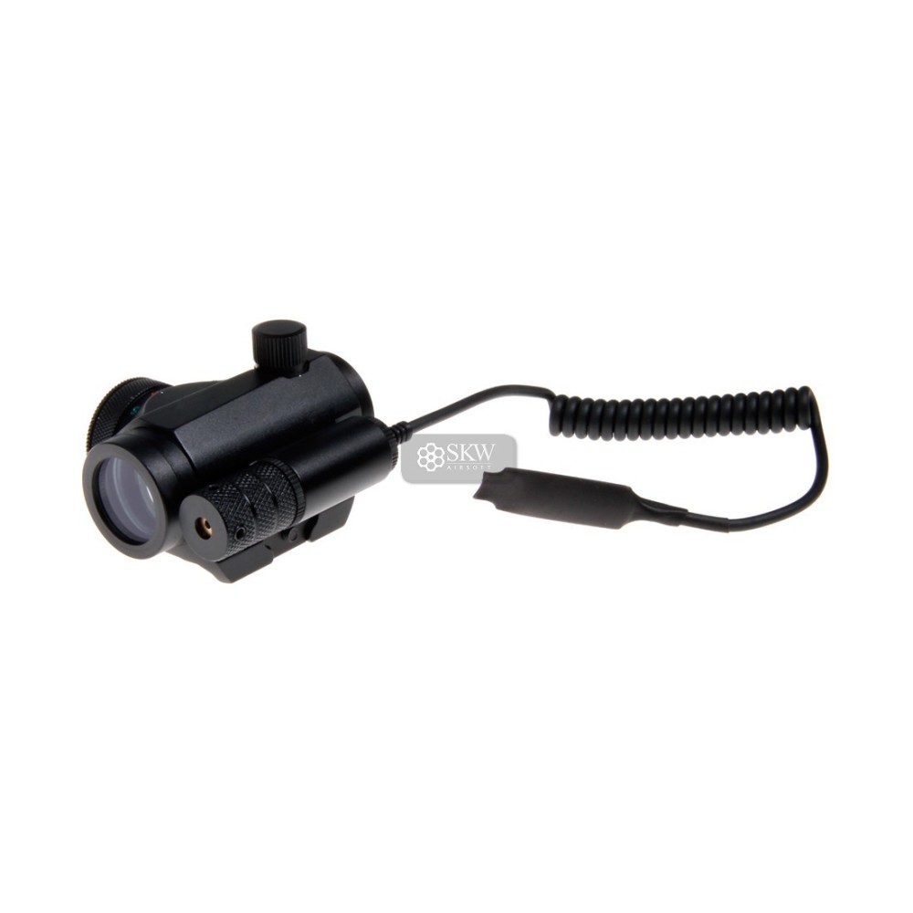 PUNTO ROJO VERDE 1X25 MINI & LASER ROJO DUEL CODE