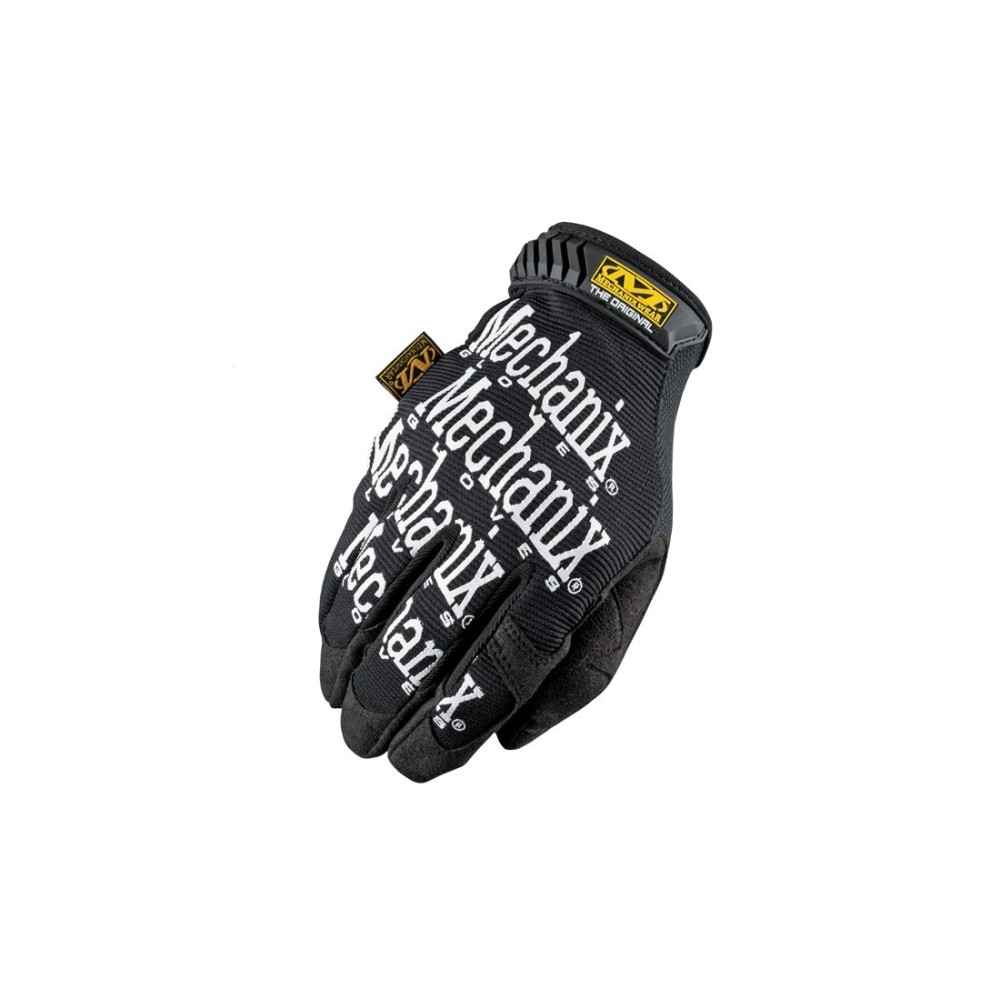 GUANTES MECHANIX "THE ORIGINAL" - NEGROS (LETRAS BLANCAS)