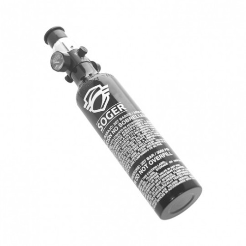 BOTELLA HPA SOGER 13CL 0.21L 3000 PSI ALUMINIO