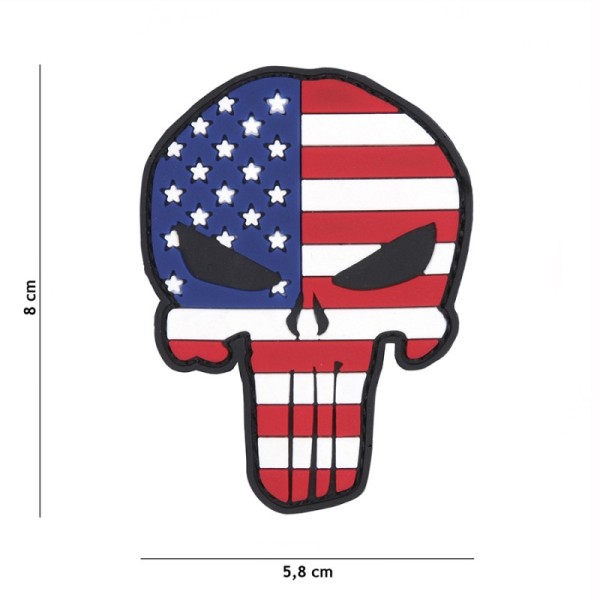 PARCHE PVC PUNISHER USA