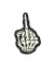 PARCHE IMMORTAL DEDO CALAVERA FLUORESCENTE