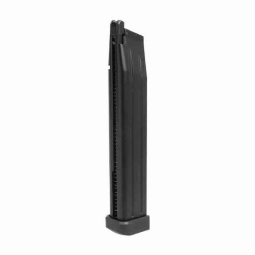 CARGADOR PISTOLA WE GAS HI-CAPA 5.1 LARGO 50RDS NEGRO