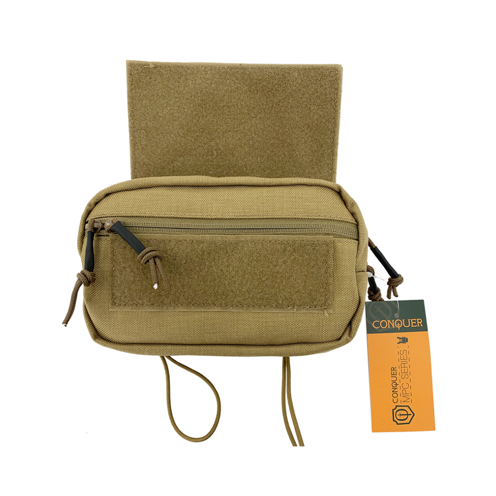 POUCH CONQUER BOLSILLO VELCRO MULTICAM/TAN