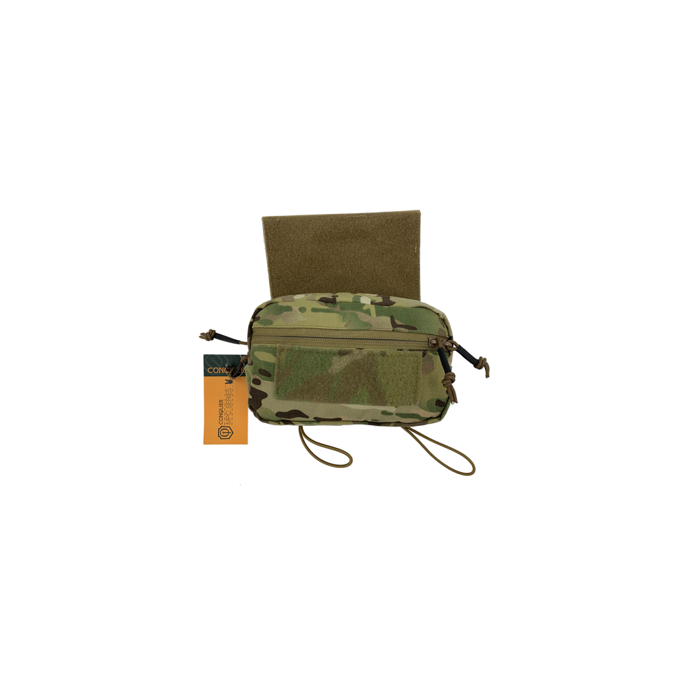 POUCH CONQUER BOLSILLO VELCRO MULTICAM/TAN