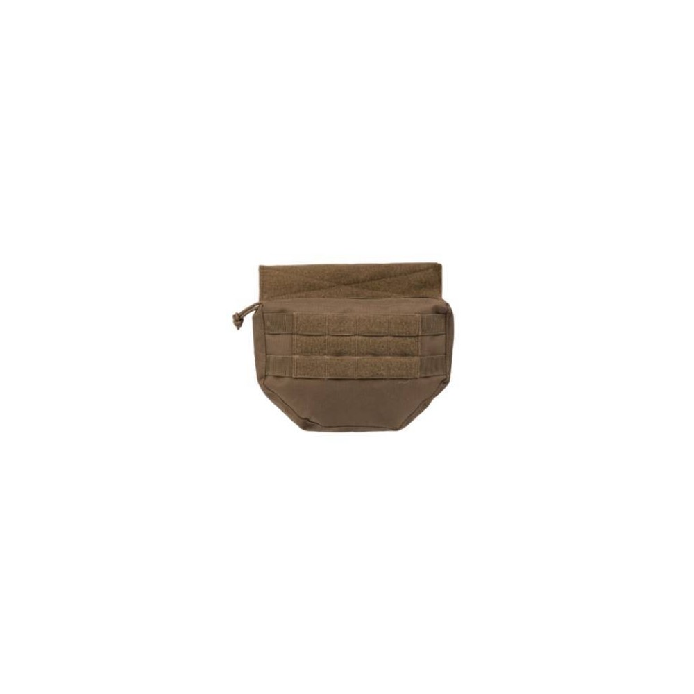 RIÑONERA MILTEC MOLLE VELCROS OVALADA TAN/NEGRO