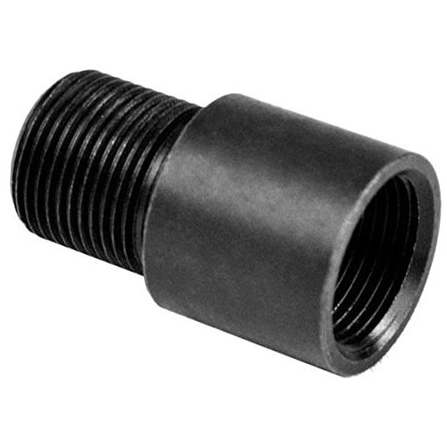 ADAPTADOR DE ROSCA MADBULL 14MM CW A CCW NEGRO