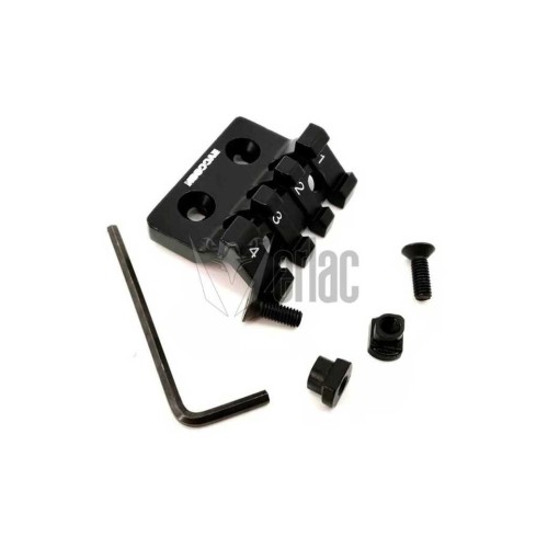 RAIL LATERAL RACCOON KEYMOD/M-LOK NEGRO