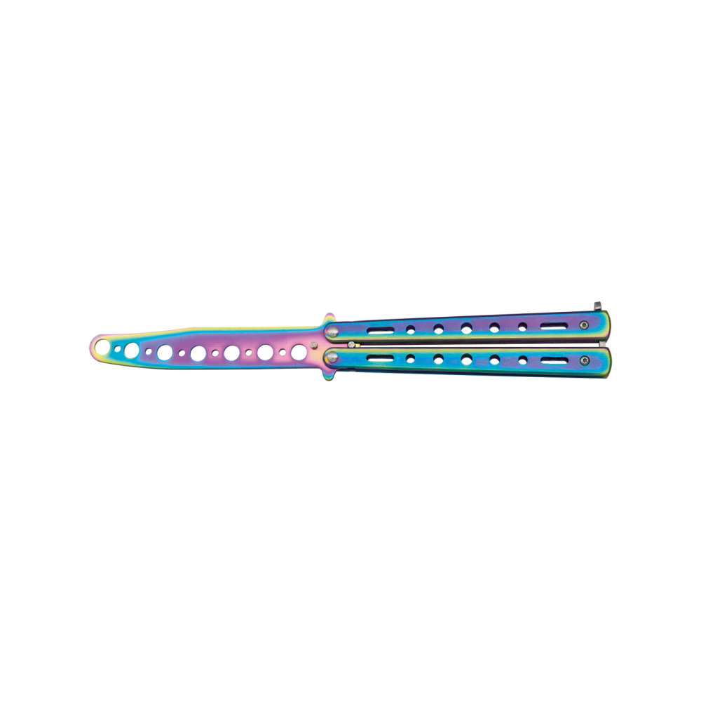 CUCHILLO ALBAINOX MARIPOSA ENTRENAMIENTO RAINBOW