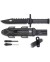 CUCHILLO ALBAINOX 19CM CON FUNDA, PEDERNAL Y AFILADOR