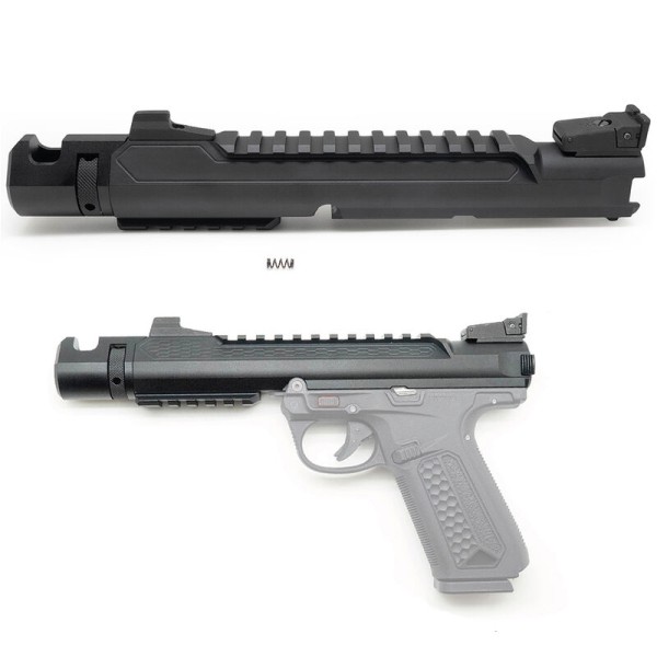 UPPER RECEIVER KIT MAMBA CNC PARA AAP-01 ACTION ARMY NEGRO