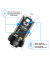 TRAZADOR LITE R&G T238 NEGRO Y SILVER