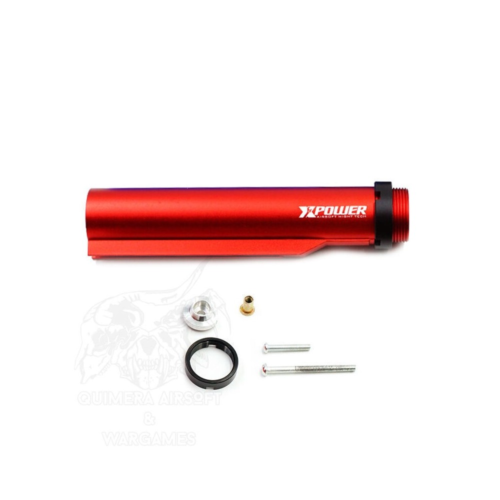 TUBO DE CULATA XPOWER ROJO PARA M4