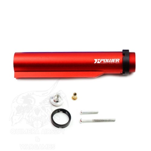 TUBO DE CULATA XPOWER ROJO PARA M4