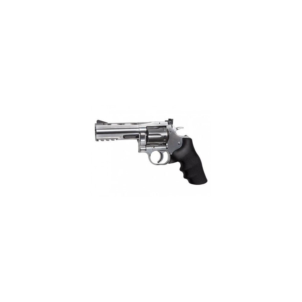REVOLVER DAN WESSON 715 4" CO2 PLATA ASG