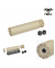 SILENCIADOR FMA (14MM) "SPECWAR" 152MM - TAN