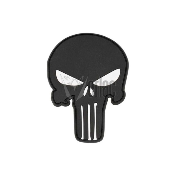 PARCHE PVC PUNISHER NEGRO